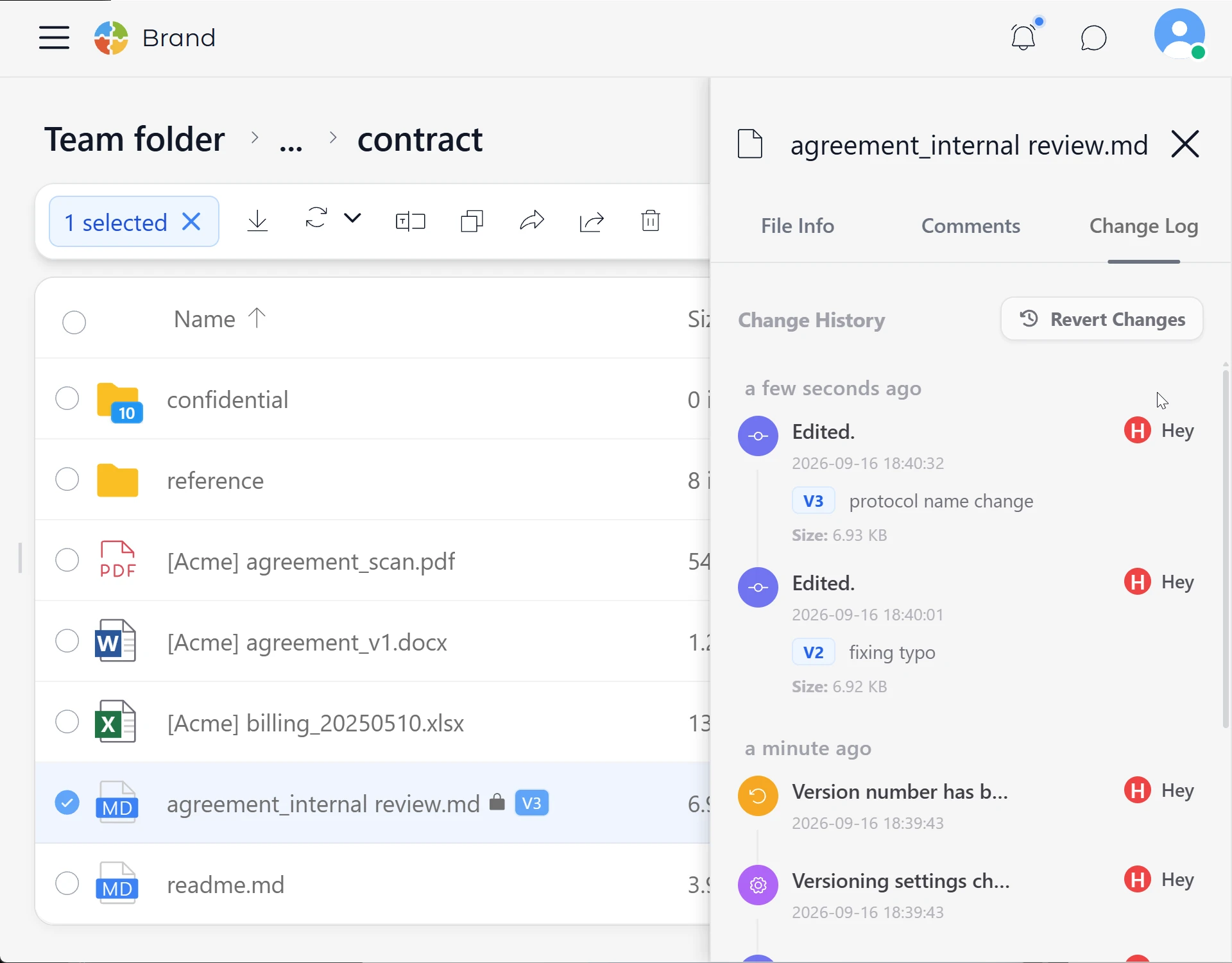 A record of what changed in SetFN Workspace