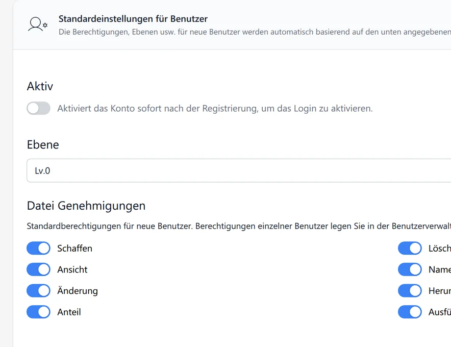 Wählen Sie aus, wie Personen dem SetFN Workspace beitreten