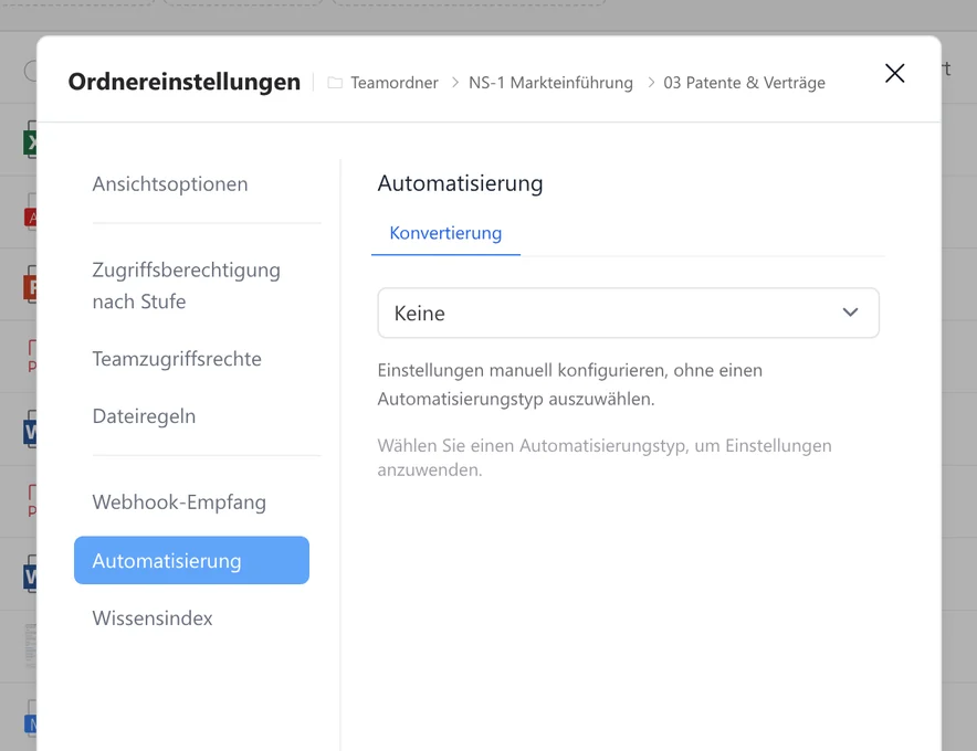 Automatisieren Sie wiederkehrende Arbeiten im SetFN Workspace